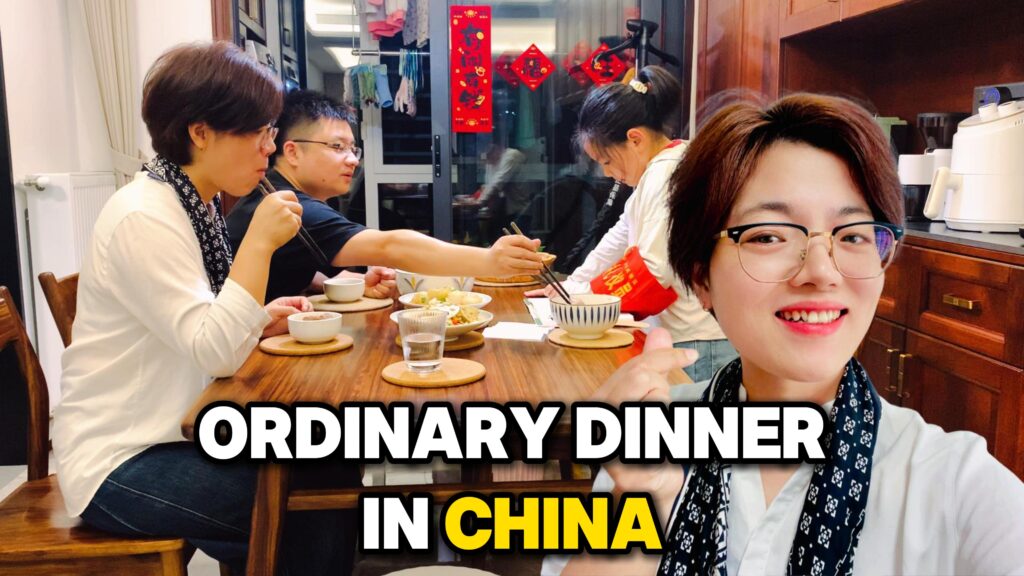 Family dinner in China: our ordinary weeknight meal at home in Changsha, Hunan
